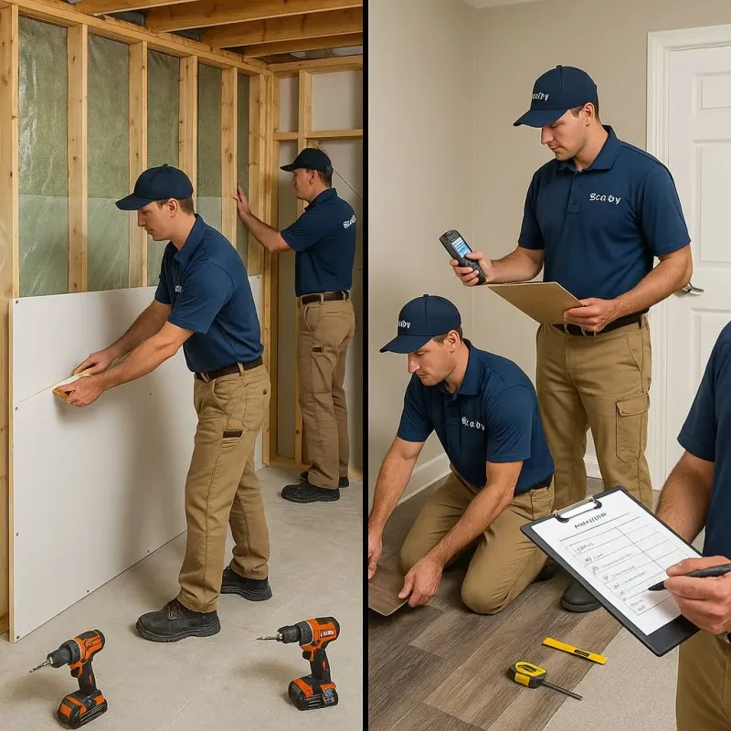 Repairs and Reconstruction process in Pine Hill, NJ